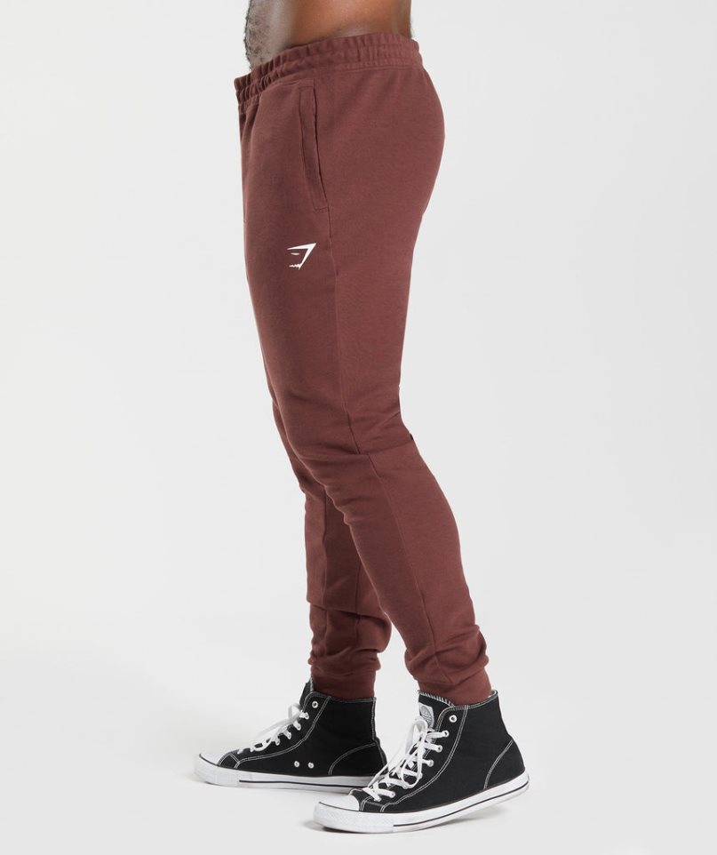 Men's Gymshark React Jogger Brown | NZ 5EBFVD